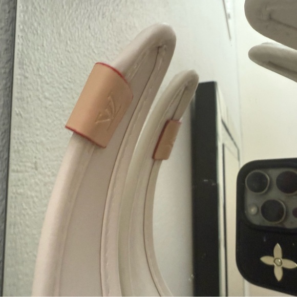 Brand new upcycled Louis Vuitton Elegant Cream Headband - Picture 2 of 5